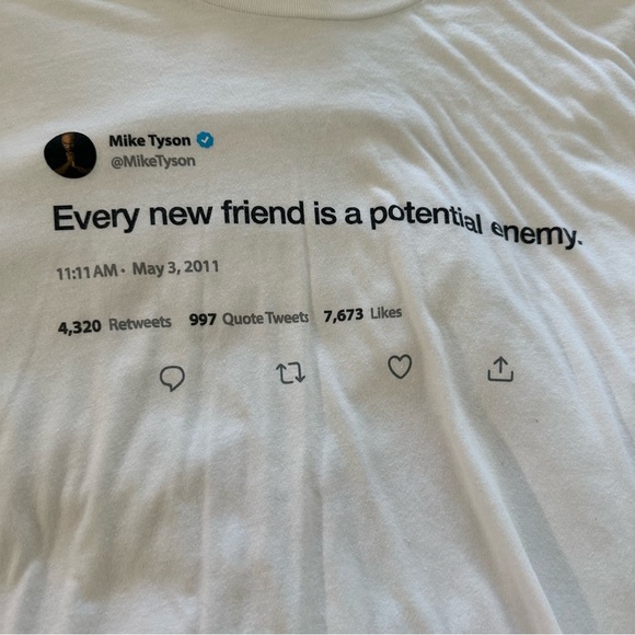 Fullsend White Short Sleeve Crew Neck Tee - Picture 5 of 5